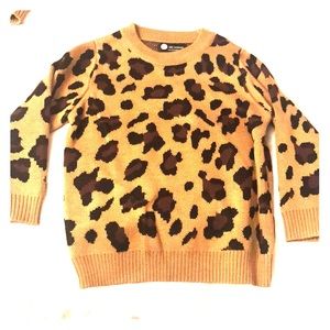 Little Trend setter Mommy and Me Leopard sweater